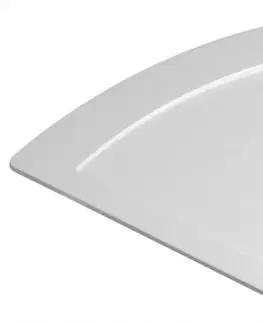 Kuchynské drezy SAPHO SAPHO - Granitový zabudovateľný drez rohový s odkvapom 114x57,5cm, biela GR1931