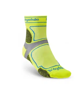 Pánské ponožky Ponožky Bridgedale TRAIL RUN UL T2 CS 3/4 CREW Yellow/550 M (6-8,5)