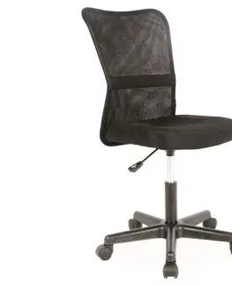 Kancelárske stoličky Kancelárske kreslo K-121, čierne