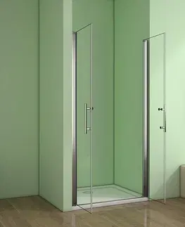 Sprchovacie kúty H K - Sprchové dvere MELODY D2 75 dvojkrídlové 71-75 x 195, číre sklo SE- MELODYD275