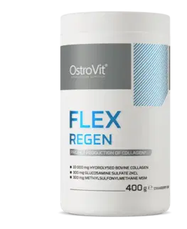 Kolagén na kĺby OstroVit - Flex regen 400 g jahoda kiwi