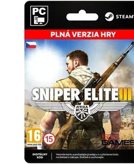 Hry na PC Sniper Elite 3 CZ [Steam]