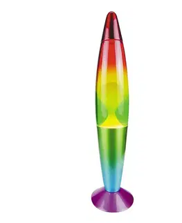 Stolové lampy Rabalux 7011 Dekoratívne svietidlo Lollipop Rainbow