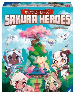 Hračky rodinné spoločenské hry RAVENSBURGER - Sakura Heroes
