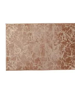 Koberce a koberčeky Moderný koberec, béžová/zlatý vzor, 80x150, RAKEL