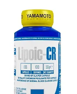 Antioxidanty Lipoic-CR (kyselina alfa-lipoová ALA + chróm) - Yamamoto  100 kaps.