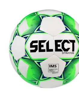 Futbalové lopty Futbalová lopta SELECT FB Stratos 4 - bielo-zelená
