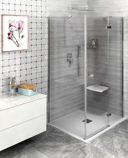 Sprchové dvere POLYSAN - FORTIS štvorcová sprchová zástena 900x900 R varianta FL1090RFL3590