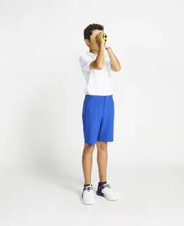 golf Detské golfové šortky MW500 modré