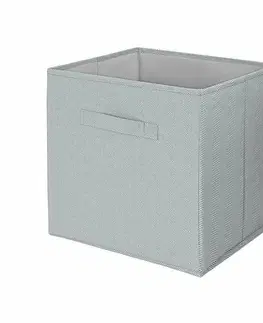 Úložné boxy Compactor Skládací úložný box do police Boston 31 x 31 x 31 cm, sivá