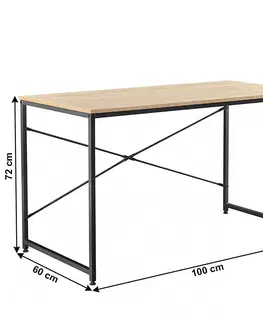 Pracovné stoly Písací stôl MELLORA Tempo Kondela 100 cm
