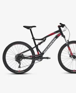 horské bicykle Horský bicykel ST 530 S 27,5" čierno-červený