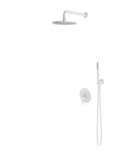 Kúpeľňa OMNIRES - Sprchový systém Y pre podomietkovú inštaláciu, biela mat SYSY35WM
