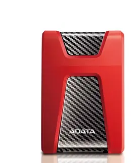 Pevné disky ADATA HDD HD650, 1 TB, USB 3.2 (AHD650-1TU31-CRD) externý pevný disk, červená
