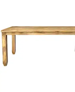 Jedálenské stoly Jedálenský stôl Devi 175x90 indický masív mango