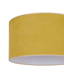 Svietidlá   - Stropné svietidlo BRISTOL 1xE27/15W/230V pr. 45 cm žltá/biela 