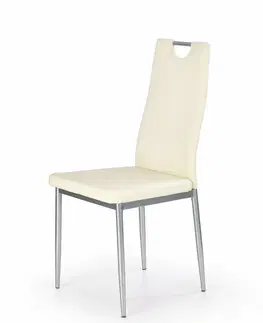 Jedálenské stoličky a kreslá Jedálenská stolička K202 Halmar Cappuccino