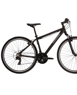 Bicykle Pánsky crossový bicykel Kross Evado 1.0 28" - model 2023 grafitová/červená - S (17", 158-170 cm)
