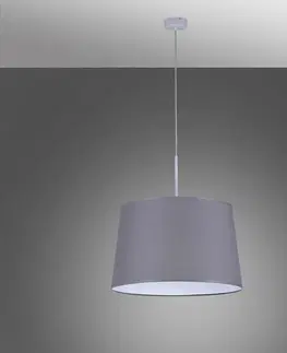 Visiace lampy do obývačky Luster Remi Gray K-4370 LW1