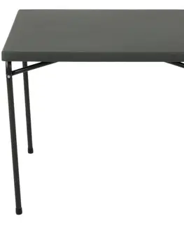 Jedálenské stoly Dajar Stôl 60x80 camping veľký antracit