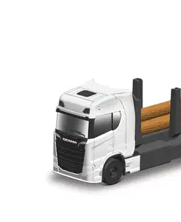 Hračky - dopravné stroje a traktory MAISTO - Mini pracovné stroje, Scania 770 ťažba dreva