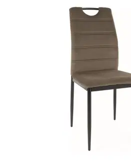 Jedálenské stoličky VIPOS jedálenská stolička, olivová 
