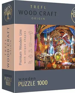 Hračky puzzle TREFL - Drevené puzzle 1000 - Kúzelná komnata