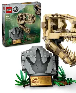 Hračky LEGO Jurassic World LEGO -  Jurassic World 76964 Dinosaurie fosílie: Lebka T-Rexa