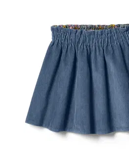 Skirts Obojstranná menčestrová sukňa