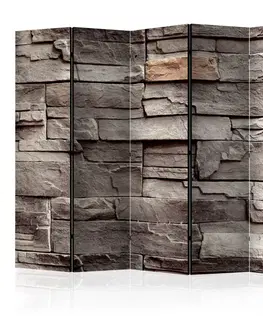 Paravány Paraván Wall of Silence Dekorhome 135x172 cm (3-dielny)