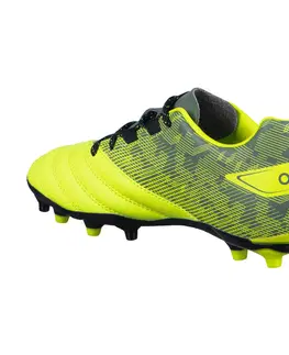 futbal Detská obuv na rugby R500 na suchý povrch žltá