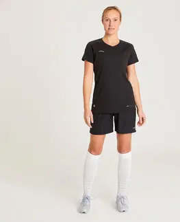 futbal Dámske futbalové šortky Viralto čierne