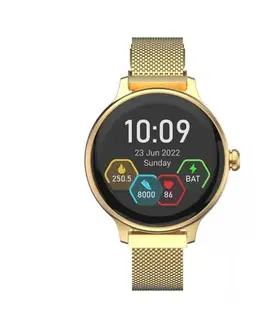 Inteligentné hodinky Carneo Hero mini HR+ zlaté 8588009299202