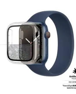 Príslušenstvo k wearables Ochranné temperované sklo PanzerGlass pre Apple Watch 7 45 mm, čierna