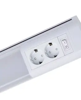 Ďalšie nábytkové svetlá Müller-Licht Nábytkové nadstavbové LED Melo Plug dico, biele