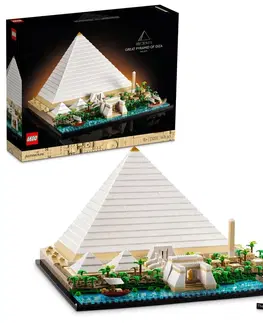 Hračky LEGO Architecture LEGO - Veľká pyramída v Gíze