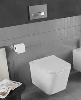 Záchody MEXEN - Teo Závesná WC misa bez sedátka, biela 3385XX00