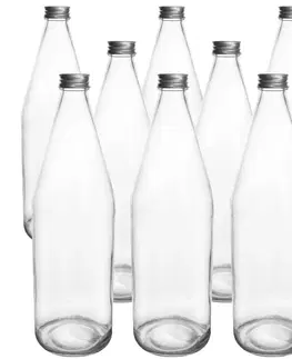 Fľaše na mlieko a sirupy Fľaša sklo+viečko Edensaft 0,7 l ORION 