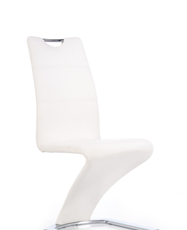 Jedálenské stoličky HALMAR K291 jedálenská stolička biela