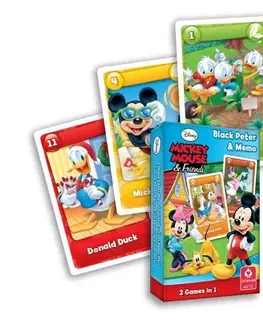 Hračky spoločenské hry - hracie karty a kasíno LAUKO - Karty Čierny Peter Mickey