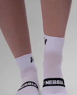Pánske ponožky Ponožky Nebbia "EXTRA PUSH" crew 128 Black - 43-46