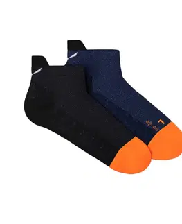 Pánské ponožky Pánske nízke ponožky Salewa Wildfire Alpine Merino Alpine Hemp 69022-8621 electric 39-41