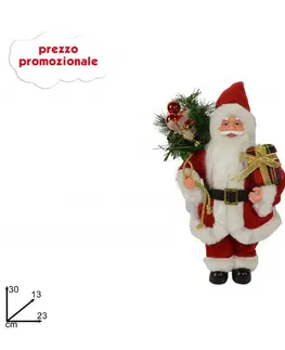Vianočné dekorácie MAKRO - Santa 30cm