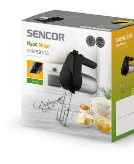 Mixéry Sencor SHM 5207SS ručný šľahač