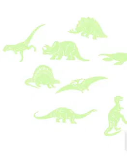 Hračky - figprky zvierat RAPPA - Tvary dinosaurus - svietia v tme