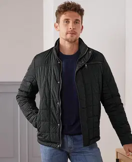 Coats & Jackets Prešívaná bunda, olivovozelená