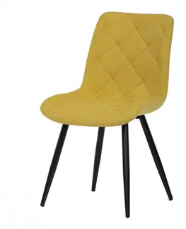 Jedálenské stoličky a kreslá Jedálenská stolička CT-382 Autronic Žltá