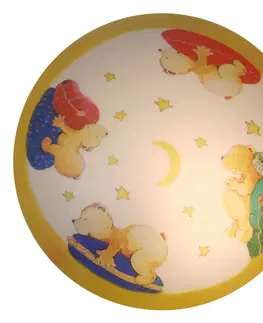 Stropné svietidlá Niermann Standby Medveď Berni – stropné svietidlo do detskej izby
