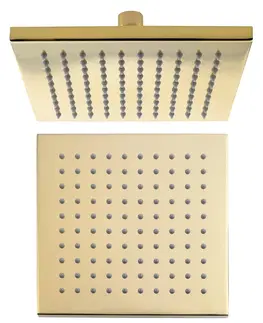 Sprchy a sprchové panely SAPHO - Hlavová sprcha, 195x195, zlato SF316
