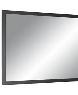 Zrkadlá do predsiene Zrkadlo Welcome 130,5x84 cm, Antracit
